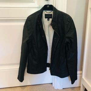 Banana Republic Black Moto Jacket